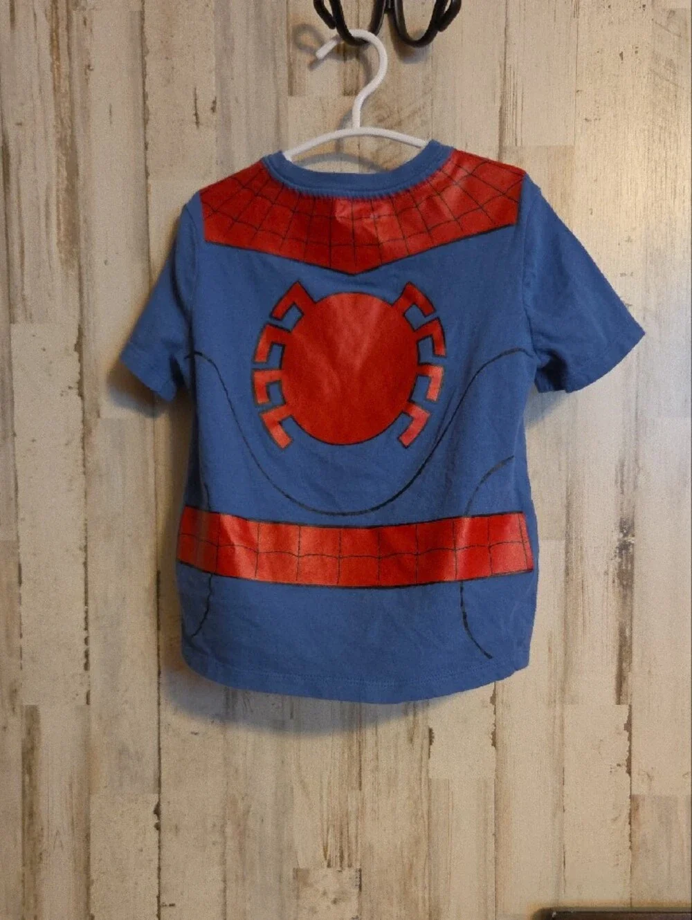 Old Navy Kids Spider Web Costume Tee - Blue and Red